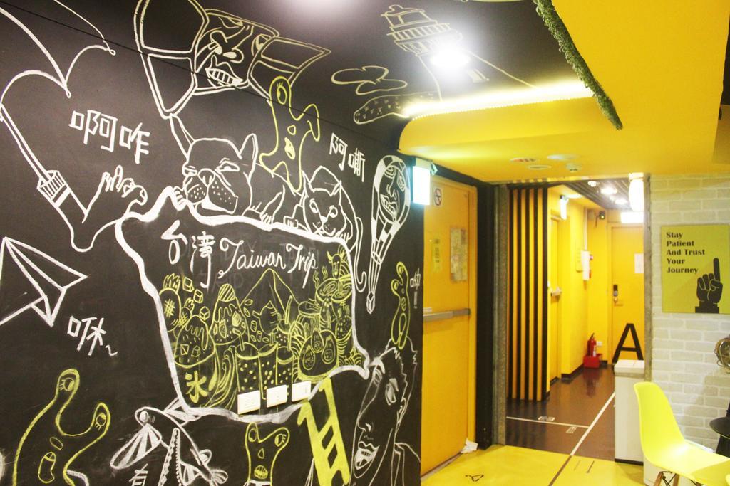 Here X There Hostel Taipei Main Station Exterior foto